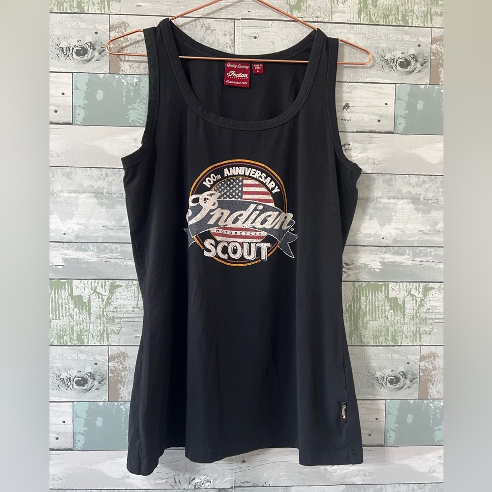 Indian Black Tank Top
